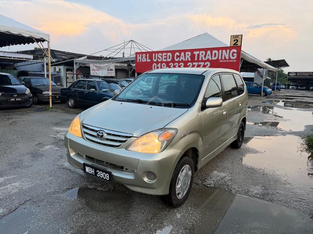 2006 Toyota AVANZA 1.3 E (M) convert 1.5 - 1