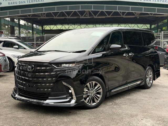 2025 700 KM Toyota ALPHARD 2.5 Z (A) 5A GRADE NEW - 1