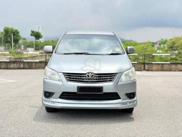 2012 Toyota INNOVA 2.0 E (A) - 2