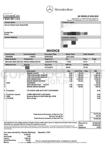Mercedes Benz E350 2.0 AMG LINE (CKD) (A) - 2