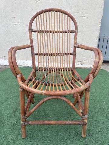 YA81AD Kerusi Rotan Rattan Chair Popo Chair - Furniture & Decoration ...