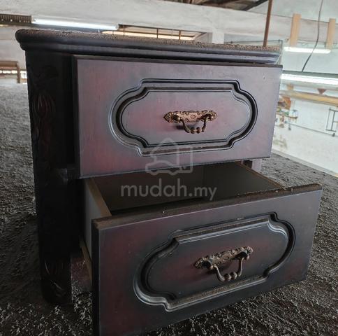 bedroom side table with drawer - photo 2 of 2