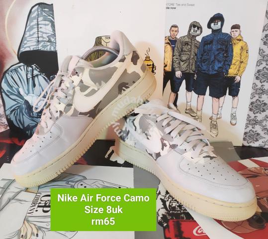 saiz kasut nike air force