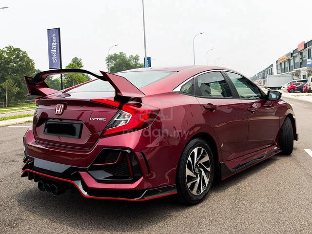 2017 Honda CIVIC 1.8 (A) BURGUNDY SERVICE RECORD ! - 4