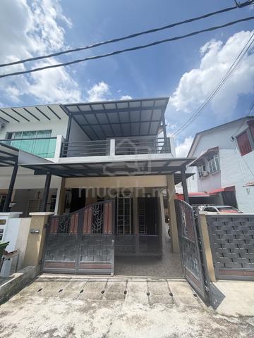 Double Storey End Lot Taman Bandar Lahat Baru untuk dijual 1