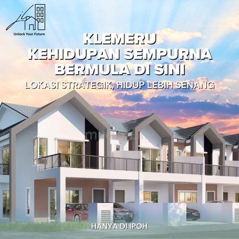 Free furnished Guarded 2sty house, 1sty Semi d, Klemeru,Meru, Ipoh 1
