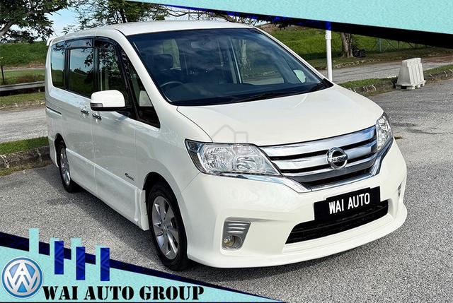 2014 Nissan SERENA 2.0 S-HYBRID HIGHWAY STAR CBU A - 1