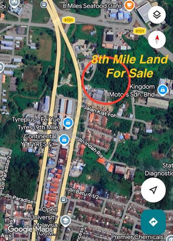 Kuching 8th Mile Mixzone Land for Sale 1