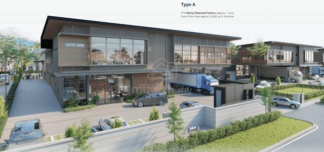 Northern TechValley BKE industrial park 1.5 Sty Detached Factory 1
