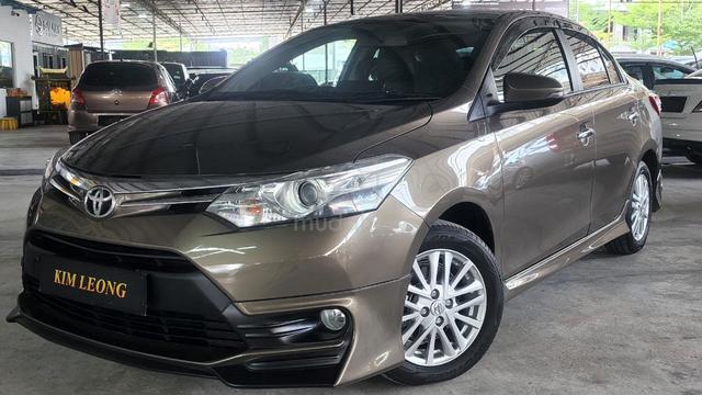 2015 Toyota VIOS 1.5 G (A) BLACK LEATHER / 1 OWNER - 2