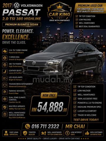 2017 Volkswagen PASSAT 2.0 TSI HIGHLINE (A) F/LOAN - 1