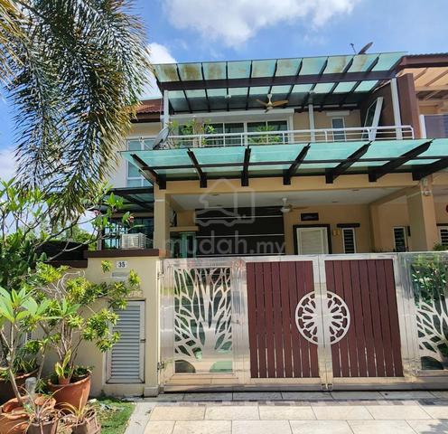 Corner Lot Semi D Cluster Ampang Saujana 30x60 Gated and Guarded 1