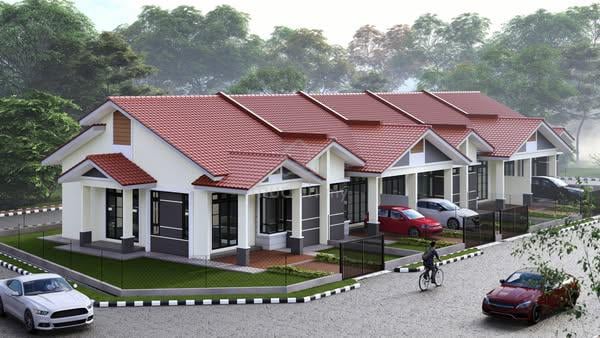 Rumah Teres Untuk Dijual Mentuan, Binjai, Kubang Kerian 1