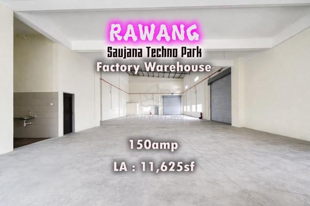 Saujana Technology Park Rawang Semi Detached Factory Warehouse 150amp 1