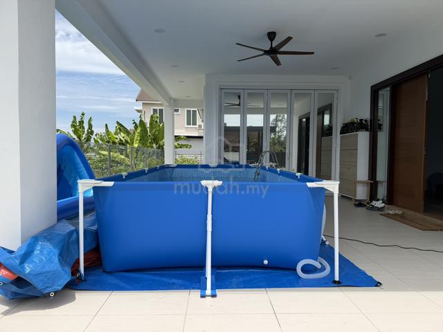 Fullsystem Intex pool 4.5m like new - photo 4 of 6