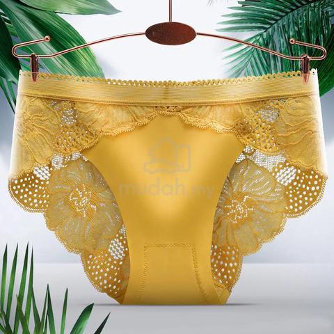 free size gorgeous silk lace seamless women panty - photo 5 of 6