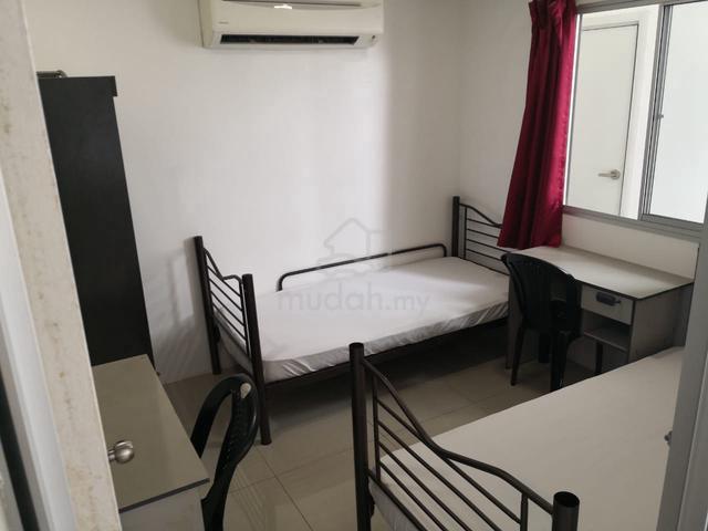 Twin Sharing Room For Rent In Arte Subang West, Shah Alam. Near Msu 1