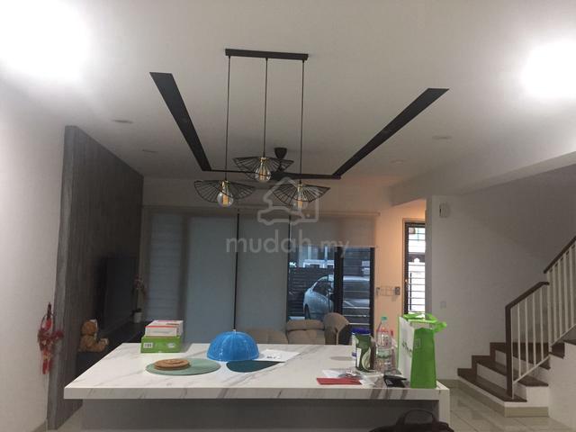 AIRCON FULL FURNISHED 2 Sty Ferea Denai Alam Elmina Shah Alam Lakeside 1