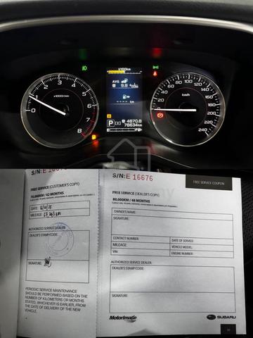 2022 Subaru XV i-P ES GT 2.0 (A) Full service - 2