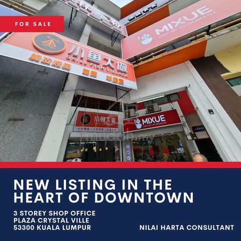 3 Storey Shoplot Fully Tenanted @ Danau Kota KL 1