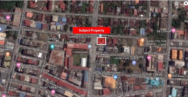 Tawau Town Roadside Corner Land 0.23ac 1