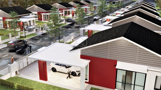 New Single storey bungalow @Taman Teluk Nipah,Pulau Indah,Port Klang 1