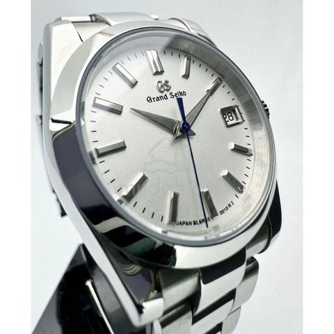 Custom Grand S. Mod 36mm White GS Blue Seconds - photo 3 of 6