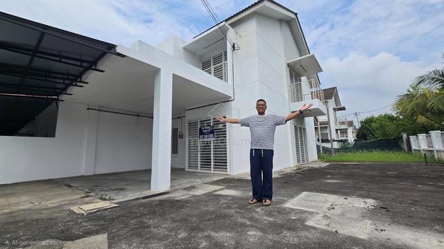 Rumah Landed Corner Lot Untuk Dijual di Puncak Alam 1