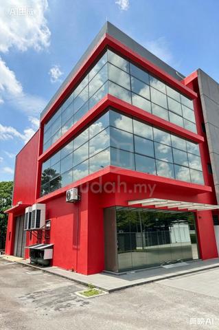 3sty semi-d factory cheras Sungai long Taman budiman 10850sf land 1