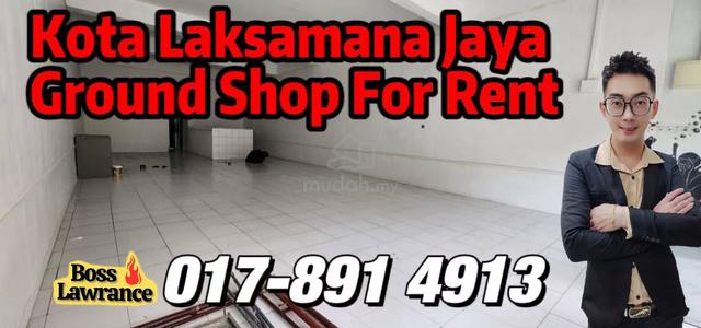 Kota Laksamana Jaya Ground Floor Shop For Rent 马六甲市区底层店铺出租 Limbongan 1