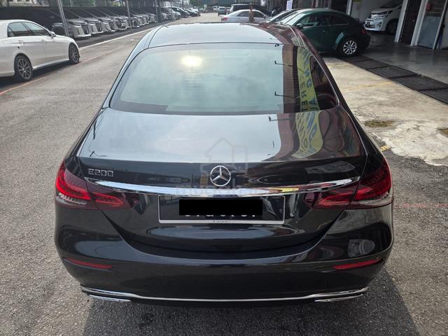 2021 Mercedes Benz E200 2.0cc AVG (FREE 2 YR WRTY) - 2