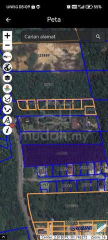 2.7 ekar tanah Freehold Malay Reserve Jalan Jenderam, Salak Tinggi 1