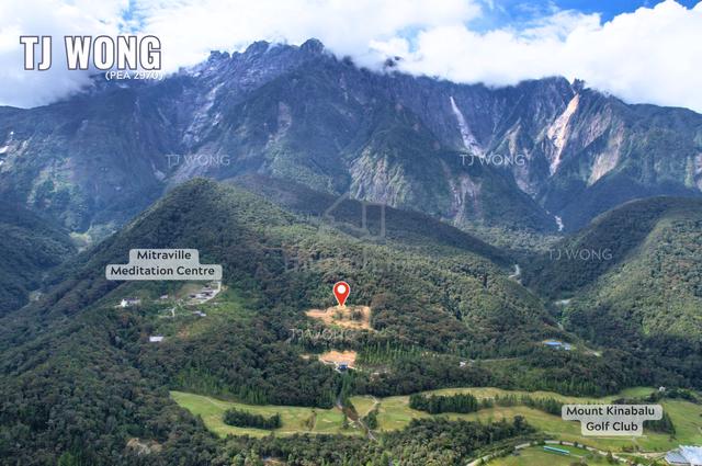 Mount Kinabalu CL Land - Mesilau Kundasang . Golf Club View. 2.616acre 1