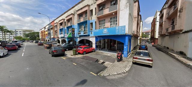 setapak-danau kota 3 sty shoplot . near up-town . jalan 9/23e . 22x75 1