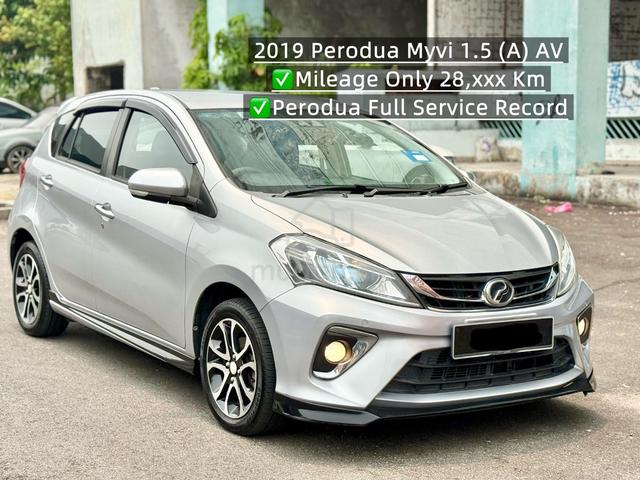 2019 Perodua MYVI 1.5 AV (A)✅28K Km Only - 1