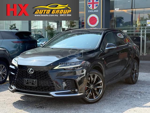 2023 Rx350 2.4 F SPORT MARK LEVINSON RED INTERIOR - 1