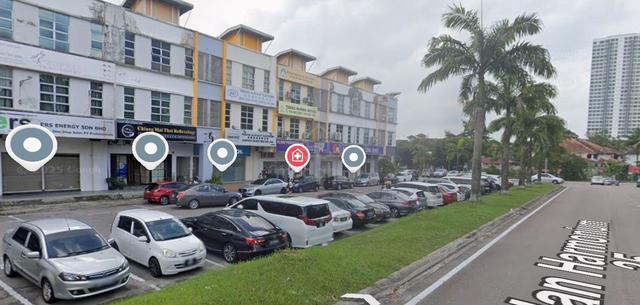 Taman Desa Tebrau Three Storey Corner Shoplot Facing Main Road 1