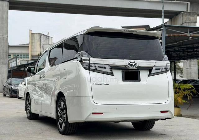 SUNROOF 4 CAM 2018 Toyota VELLFIRE 2.5 ZG (A) - 2