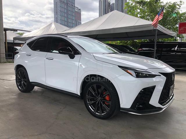 2022 Lexus NX350 2.4 F SPORT HUD P/Roof BSM DIM PS - 2