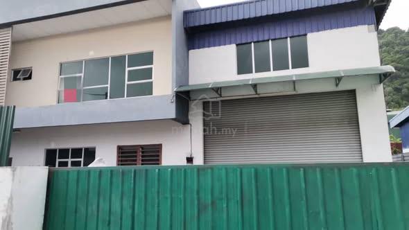100x60 Bercham 1.5 Storey Factory Rent Industri Kawasan Ipoh Garden Ea 1