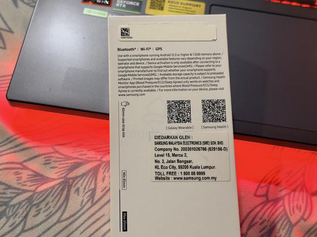 Samsung Galaxy Watch8 (40mm) Full Set - photo 5 of 6