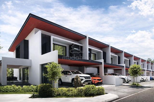 New Double Storey Terrace House at Stapok, Kuching 1
