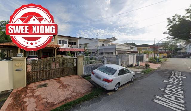 DOUBLE 2 STY MEDAN TERENGGANU CORNER SEMI D 6517sf JELUTONG LANDED 1