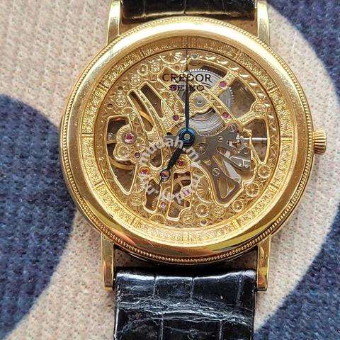 Seiko Credor Signo Skeleton 18k GBBD998 - Watches & Fashion Accessories for  sale in Puchong, Selangor