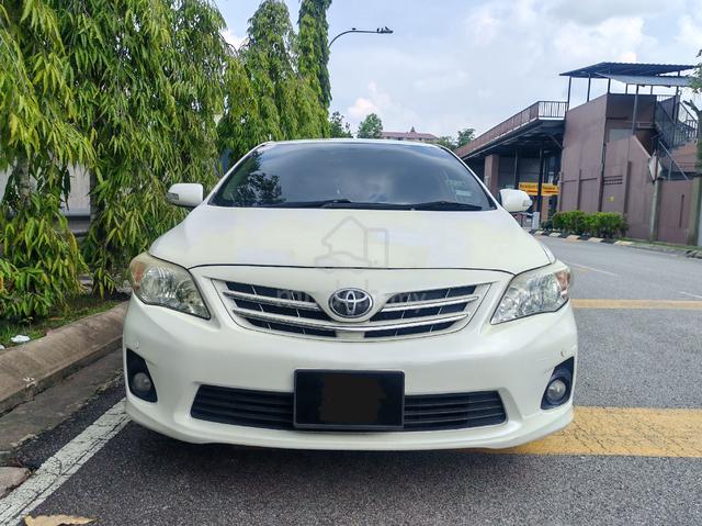 Toyota Altis 1.8(G) FACELIFT Dual VVTI 7SPEED 2010 - 2