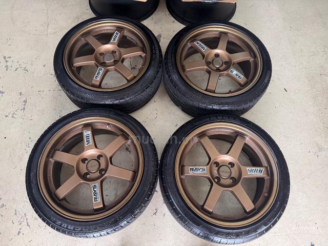 Rim te37 bronze 17 inch alza vios city almera - Car Accessories & Parts ...