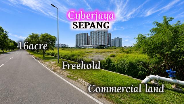 Cyberjaya Persiaran Sepang Freehold 16acre Commercial Land 1