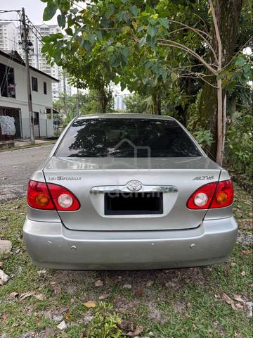 2002 Toyota COROLLA 1.8 ALTIS G ZZE122R-GEPEKE (A) - 2