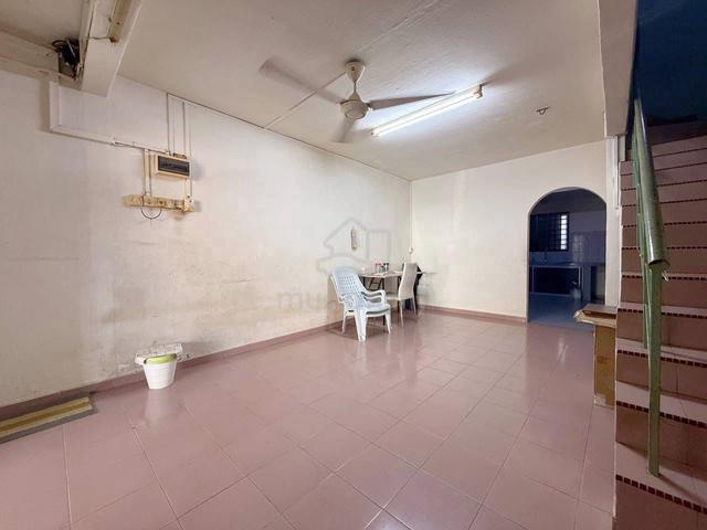 Johor Jaya Keembong 2 Storey Low Cost House Kitchen Balcony Extend 1