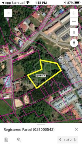Papar Commercial Land / Native Land for sale 4